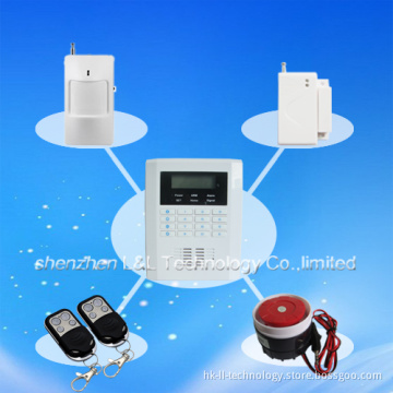 4-Band 850/900/18000/1900MHz GSM+PSTN Home Alarm System (L&L-812D)